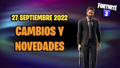 Fortnite Temporada 4: cambios y novedades de hoy 27 de septiembre