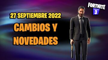 Fortnite Temporada 4: cambios y novedades de hoy 27 de septiembre