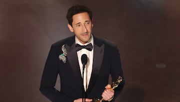 Adrien Brody adds another Oscar to his collection of awards for his leading role in “The Brutalist” at the Academy Awards this Sunday.