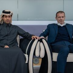 Cumbre Al Khelaïfi-Ceferin en Qatar... en su peor momento