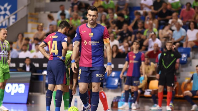 El Barça asalta Son Moix, es finalista y alarga el adiós de Sergio Lozano