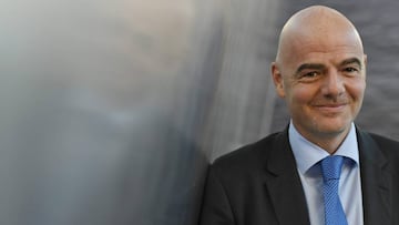 El presidente de la FIFA, Gianni Infantino.