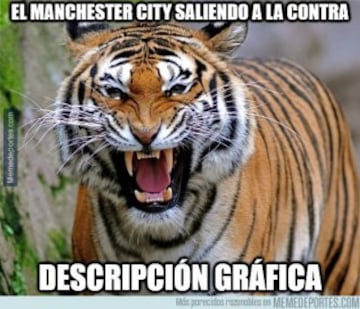 Los memes más divertidos del Manchester City-Barcelona