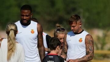 12/08/25 ENTRENAMIENTO RCD MALLORCA LARIN Y MAFFEO