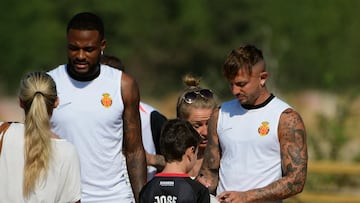 12/08/25 ENTRENAMIENTO RCD MALLORCA LARIN Y MAFFEO