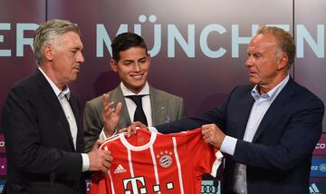 Inicia un nuevo camino: James ya es jugador del Bayern