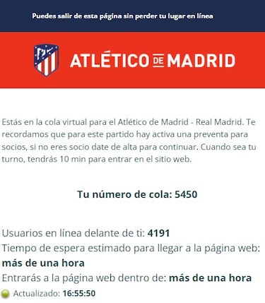 Locura por conseguir una entrada para el derbi