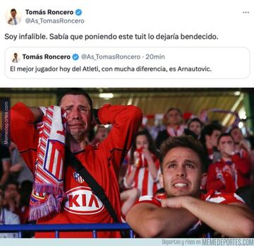 Barça y Atleti protagonizan los mejores memes de la jornada