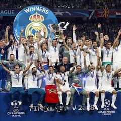La plantilla del Madrid suma ya 69 Champions entre todos