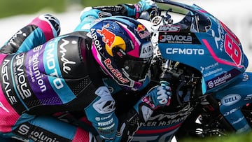 Horarios y TV: cómo y dónde ver a David Alonso en el GP de Cataluña de Moto2.