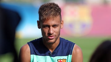 Neymar en 2013.