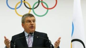 El alemán Thomas Bach, presidente del Comité Olímpico Internacional.