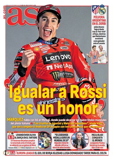 Las portadas de AS de septiembre