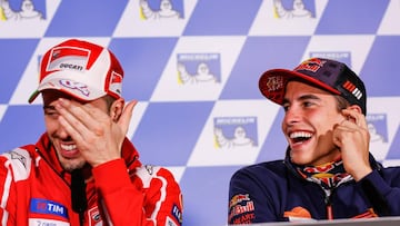 M&aacute;rquez y Dovizioso.