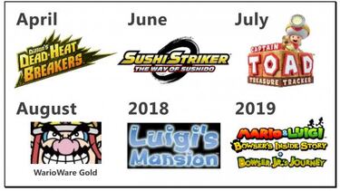 Nintendo confirma nuevos juegos para 3DS en 2019