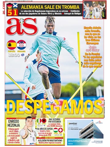 Las portadas de AS de junio