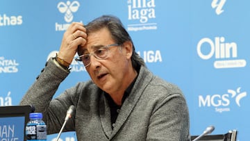 Loren Juarros, en una comparecencia.