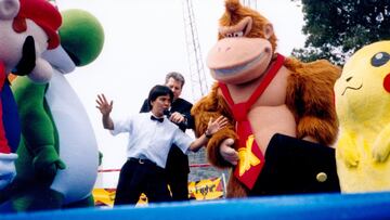 Nintendo tuvo un combate de lucha en la vida real entre Mario, Pikachu, DK y Yoshi en los años 90