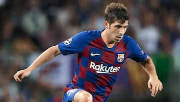 Sergi Roberto, en un partido del Barcelona.