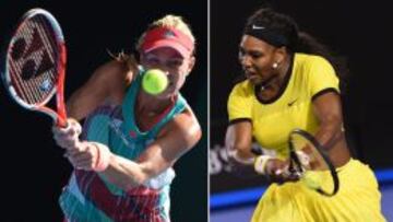 Angelique Kerber y Serena Williams jugarán la final del Open de Australia.