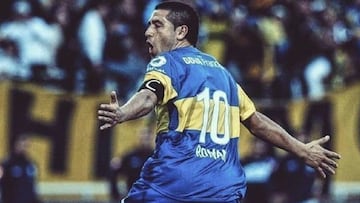 El m&aacute;ximo &iacute;dolo de Boca est&aacute; entre los n&uacute;mero &#039;10&#039; m&aacute;s reconocidos de la historia del f&uacute;tbol. Lujo total para Rom&aacute;n.