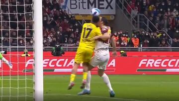 ¡Gary salió lesionado!: el durísimo choque de Medel con Zlatan