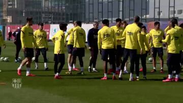 Umtiti regresa con Barcelona y podría jugar la siguiente jornada