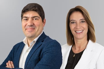 Alberto Villarreal y Alessandra Malhamé.