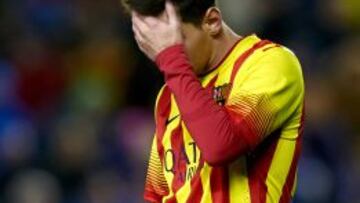 Messi: "Nos ha faltado suerte"