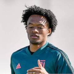 Cuadrado hace su primera práctica de campo individual