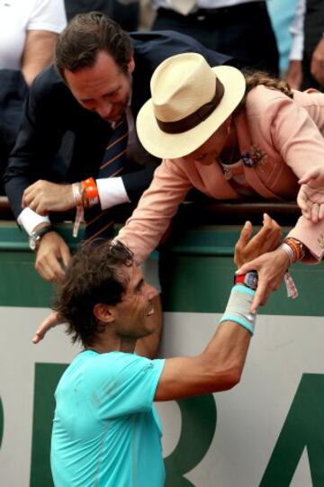 Rafa Nadal en Roland Garros de 2014, ganó a Djokovic.