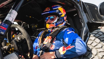 Carlos Sainz, en el Ford durante el Dakar 2026.
