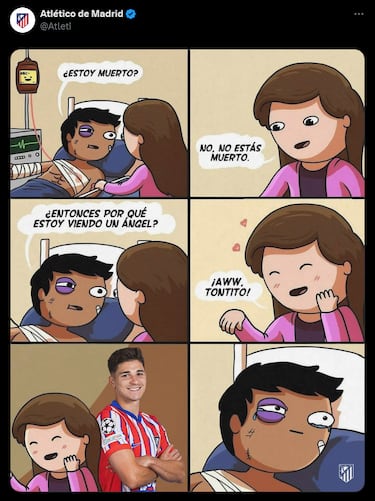 Las remontadas, protagonistas de los memes de la jornada Champions