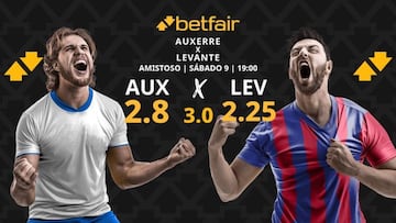 AJ Auxerre vs. Levante UD: horario, dónde ver, estadísticas y pronósticos
