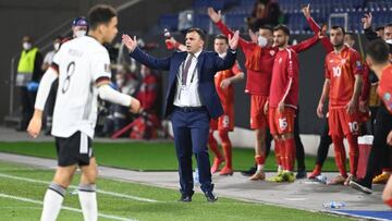 North Macedonia coach: beating Germany like winning the Euros