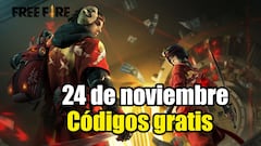 Códigos Free Fire de hoy 24 de noviembre de 2021; todas las recompensas gratis