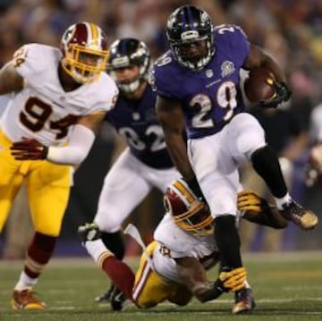 El Running back de Baltimore Ravens, Justin Forsett, será una de las armas ofensivas de los Ravens este año.