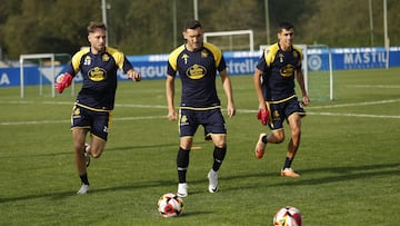 Lucas Pérez regresa al once del Deportivo después de dos partidos de sanción.