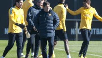 A lo largo de estos meses de ausencia de Vilanova, Roura ha cumplido más que dignamente.