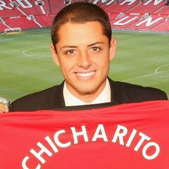 Manchester United recuerda el fichaje de ‘Chicharito’, hace 14 años