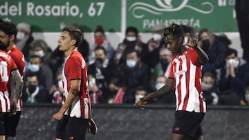 06/01/22 COPA DEL REY
 PARTIDO DE DIECISEISAVOS 
 MANCHA REAL  -  ATHLETIC DE BILBAO 
 GOL NICO WILLIAMS ALEGRIA 