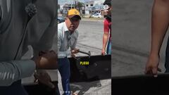 Compra televisión, la rompe y le exige a Ricardo Salinas Pliego que le meta dinero al Puebla