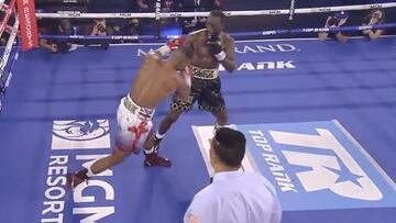 Terence Crawford noquea a Kell Brook.