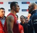 Klitschko expone su dominio ante el ‘gigante’ Tyson Fury