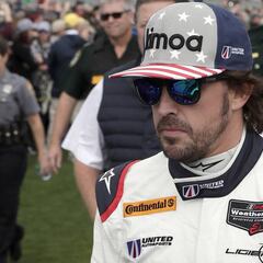 Fernando Alonso rodó esta semana con el Toyota 2018