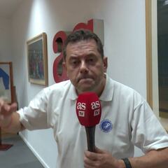 Roncero, eufórico de cara al Wanda, se baila una 'samba brasileña'