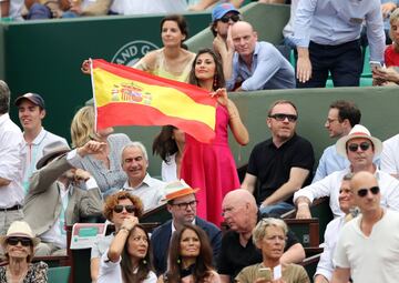 Seguidora española animando a Rafa Nadal