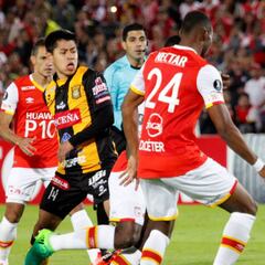 Santa Fe eliminado y recibe de consuelo la Sudamericana