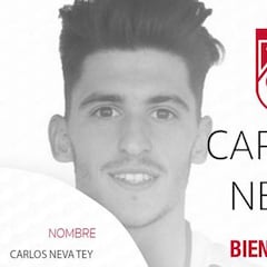 Carlos Neva renueva y pasa a formar parte del primer equipo