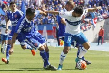 U. de Chile vs UC, en imágenes